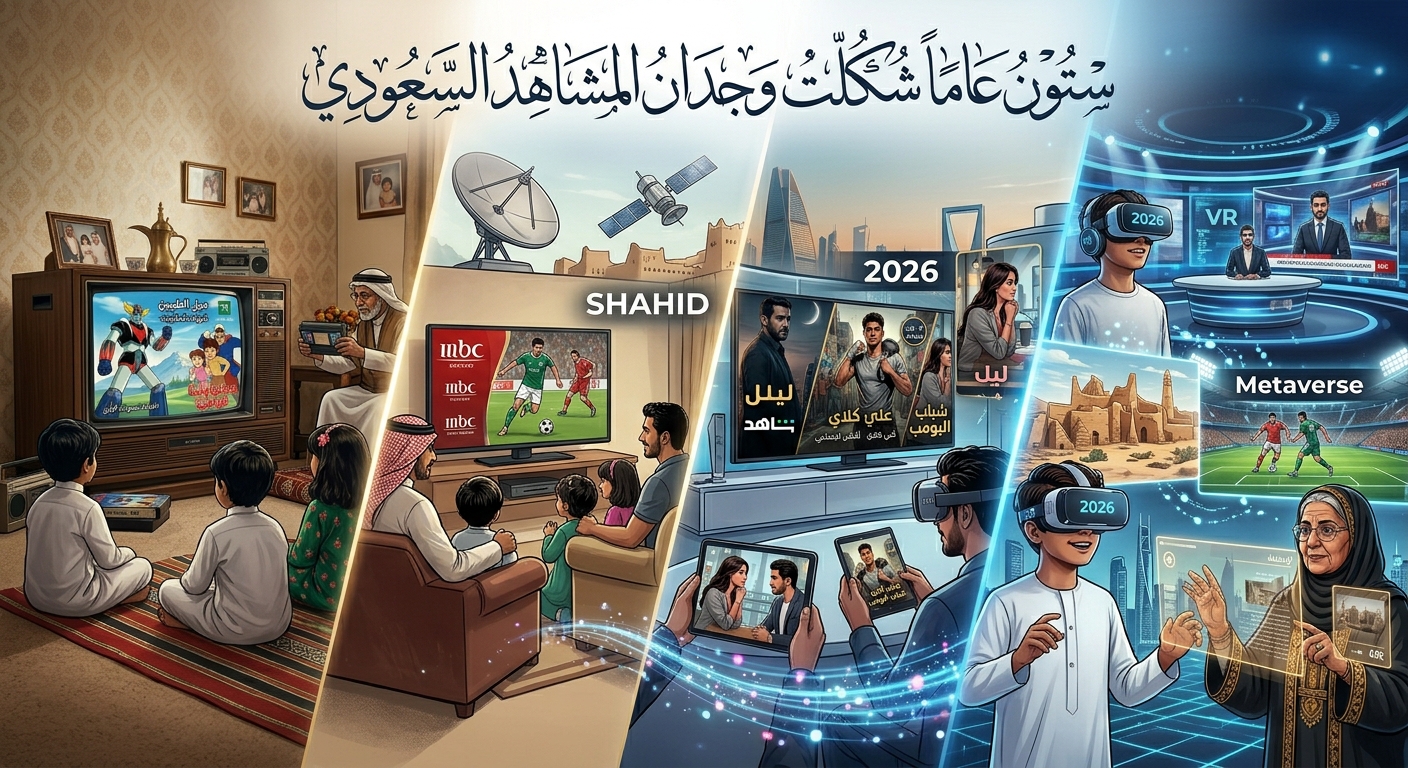 تطور التلفزيون السعودي